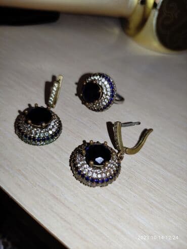 набор пандора: Турецкий серебряный комплект в отличном состоянии — 1