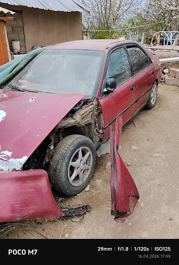 авто ру кыргызстан бишкек: Honda Civic седан (примерно 1996–2000, японская сборка) красного — 4