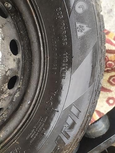 winter: Колеса в сборе 225 / 70 / R 15, Зима, Б/у, Легкий коммерческий транспорт (C/LT), Железные — 1