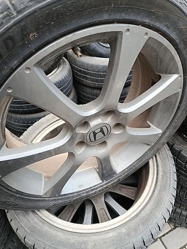 шины калесо: Колеса в сборе 225 / 45 / R 18, Всесезонная, Б/у, Комплект, Легковые, Литые, отверстий - 5 — 6