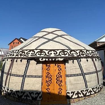 деревянные бани: Аренда юрты, Каркас Деревянный, 85 баш, Казан, Посуда, С полом — 2