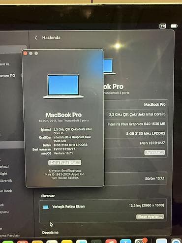 макбук 2015 года цена: MacBook Pro 13 2017 • Intel Core i5 2.3 GHz • 8 GB RAM • Retina — 7