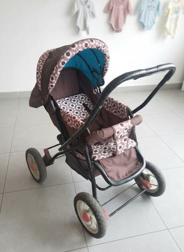 детские спортивные костюмы для мальчиков бишкек: Коляска, цвет - Коричневый, Б/у — 1