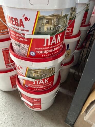 акриловые маркеры: Водно-дисперсионный акриловый глянцевый тонированный лак Mega — 1