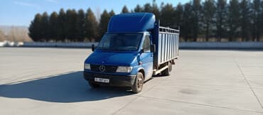 расценки на строительные работы в бишкеке 2023: Грузовой фургон Mercedes-Benz с металлическим бортовым кузовом и — 1