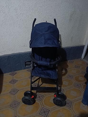 pouch коляска: Коляска, Другой бренд, цвет - Голубой, Б/у, Самовывоз — 1