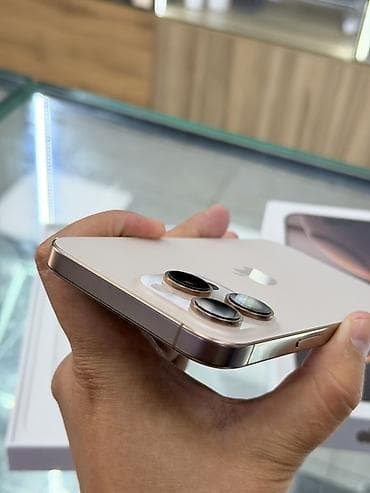 iphone 12 pro max bishkek: IPhone 16 Pro Max, Б/у, 256 ГБ, Desert Titanium, Коробка, 92 % — 8