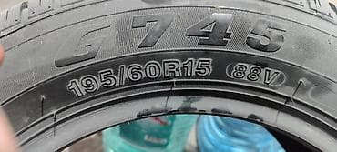 ej 205: Шины 195 / 60 / R 15, Лето, Б/у, Комплект, Легковые, Китай, Goform — 3