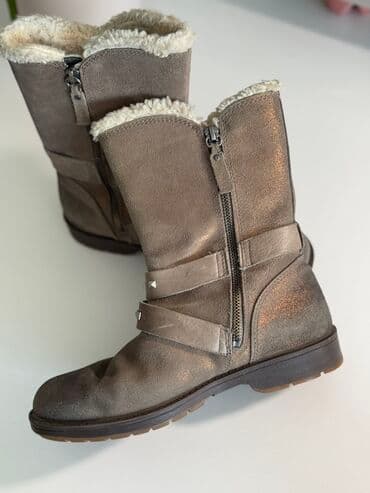 сапоги зимние speci all class эва: Сапоги, 36, Ecco, Б/у, цвет - Бежевый, Самовывоз, Платная доставка — 3