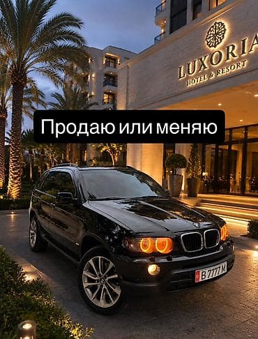 black edition: BMW X5: 2003 г., 3 л, Автомат, Дизель, Внедорожник — 1