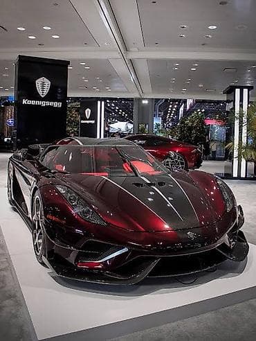 Koenigsegg (гиперкар, экспозиция автосалона) - Кузов из видимого