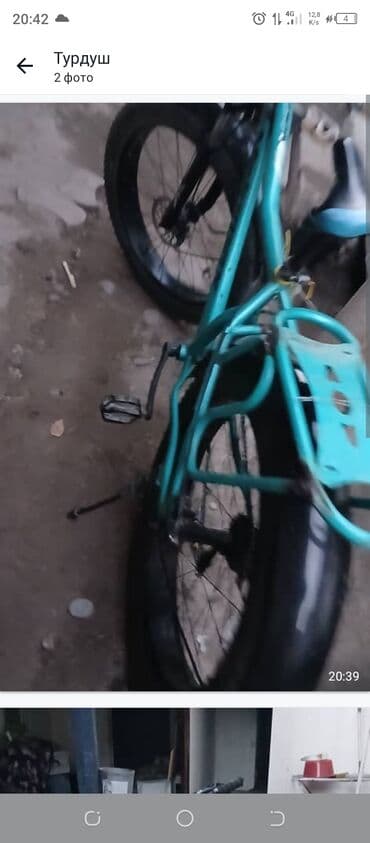 сколько стоят покрышки на велосипед: Фэтбайк (широкие колёса) - Рама: хардтейл, цвет бирюзовый - Колёса — 2