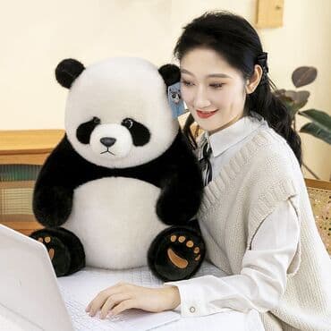 платья большой размер: Мягкая игрушка «Панда» 60см - Большой плюшевый мишка-панда с — 1