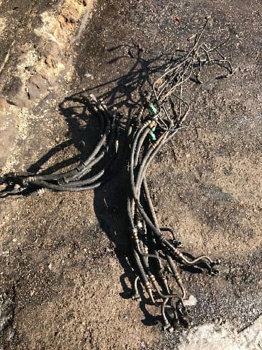 блок предохранителей: Шланг (подводка) Honda 2000 г., Б/у, Оригинал, Япония — 2