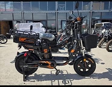 Велоаксессуары: Электровелосипед, Б/у — 1