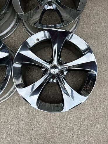 racing: Литые Диски R 20 Weds, Комплект, отверстий - 5, Б/у — 5