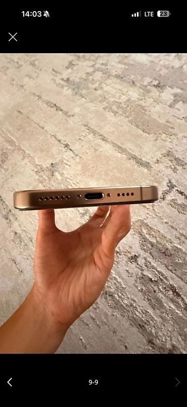 iphone хр: IPhone 16 Pro Max, Б/у, 256 ГБ, Золотой, Защитное стекло, Чехол, 87 % — 4