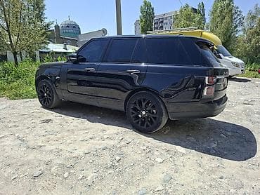 фары l405: Range Rover Vogue, черный металлик, полный привод. Кузов и экстерьер — 5