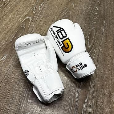 Спорт жана хобби: Боксерские перчатки White Edition — официальный дизайн турниров — 3