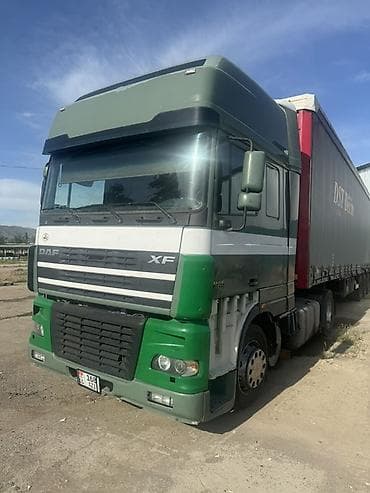 фаркоп на даф: Тягач, DAF, 2004 г., Тентованный — 1