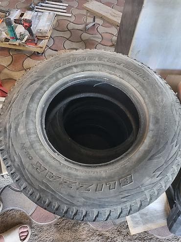 rf1 rf2: Шины 225 / 80 / R 15, Зима, Б/у, Комплект, Внедорожные (АТ/МТ), Япония, Bridgestone — 3