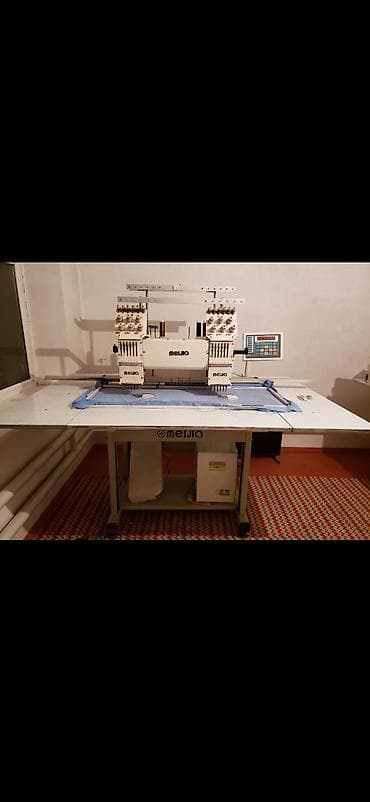 машинка для вышивания: Промышленная вышивальная машина MEIJIА (двуголовочная) - Две — 1