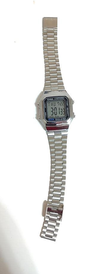 amazfit bip: Casio новые электронные часы, на металлическом браслете в коробке — 5