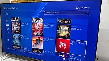 плэйстейшен 4: Продаю Слим прошитая +22топ игр Память 1000гиг, в идеальном — 3