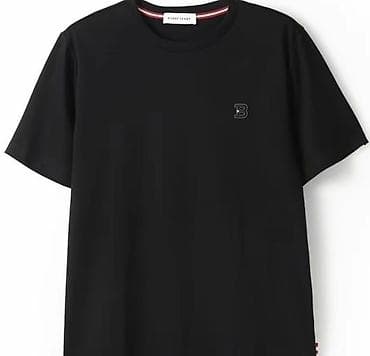 Базовая мужская футболка - Классический крой с круглым воротом -