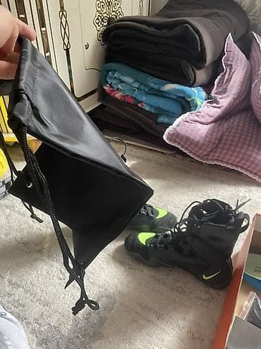 высокие: Мужские кроссовки, 41, Nike, Новый, цвет - Черный — 6