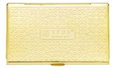 портфель для документов: Продаю абсолютно НОВУЮ визитницу "Манас": высота - 6 см, ширина - 9,5 — 4