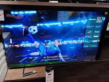 Телевизор Hisense LED, серия 7 - Диагональ: крупный экран (подходит