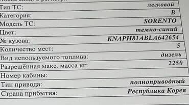 kia 8: Kia Sorento: 2019 г., 2 л, Автомат, Дизель, Кроссовер — 6