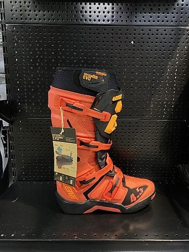 кожаные ботасы: Ботинки для бездорожья LEATT 4.5FlexLock для взрослых, снаряжение для — 2