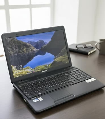 Ноутбук, Toshiba, 8 ГБ ОЗУ, Intel Celeron, 15.6 ", Б/у, Для работы, учебы, память HDD at lalafo.kg Ноутбук, Toshiba, 8 ГБ ОЗУ, Intel Celeron, 15.6 ", Б/у, Для работы, учебы, память HDD