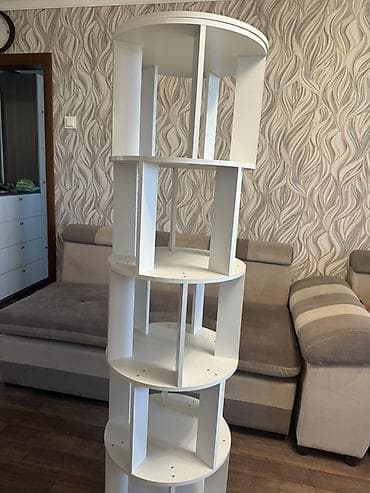 di store: Высокий круглый стеллаж‑карусель для хранения/выкладки товаров — 2