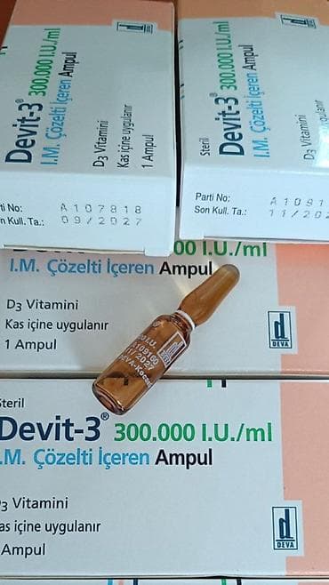 Личные вещи: Devit-3 (D3 Vitamini) — стерильный раствор для внутримышечного — 2