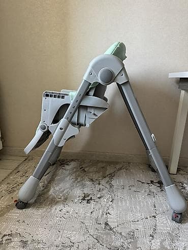 small table: Детский стульчик для кормления - Регулируемая высота: шкала на ножках — 3
