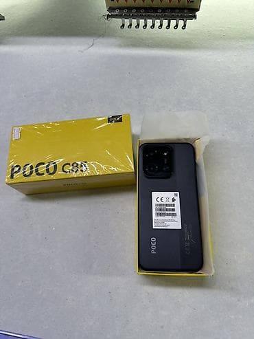 Poco C85, Новый, 128 ГБ, цвет - Черный, 2 SIM