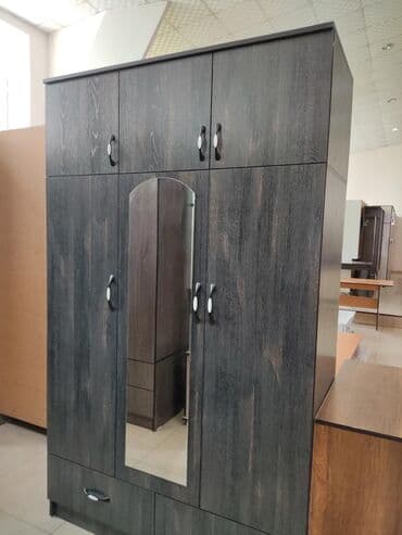 шифоньеры в рассрочку: Шкаф для одежды, Новый, Прямой, ЛДСП — 18