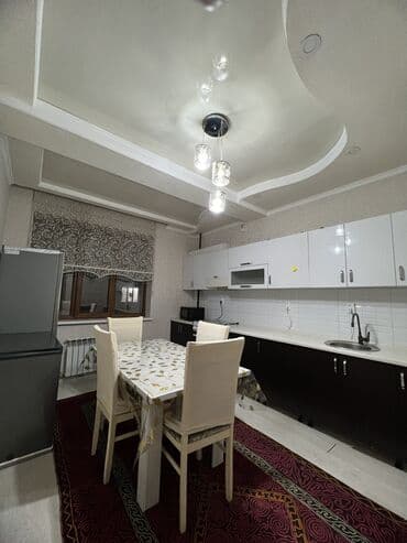 однокомнатная квартира в бишкек: 3 комнаты, 90 м², Элитка, 7 этаж, Евроремонт — 4