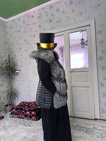 женские зимние куртки: Пуховик, Короткая модель, С мехом, XL, 2XL, L — 6