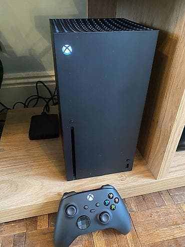 Xbox: Игровая консоль Xbox Series X (черная) - Производительность до 12 — 1