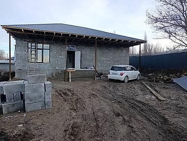 жер үй бишкек: Үй, 140 м², 5 бөлмө, Менчик ээси, ПСО (өз алдынча бүтүрүү) — 6