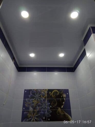 шпатель для натяжных потолков: Керме шыптар Жылтырабаган, 3D потолоктор, Жылтырак Акысыз ченөө, Монтаждоо, Демонтаждоо — 8