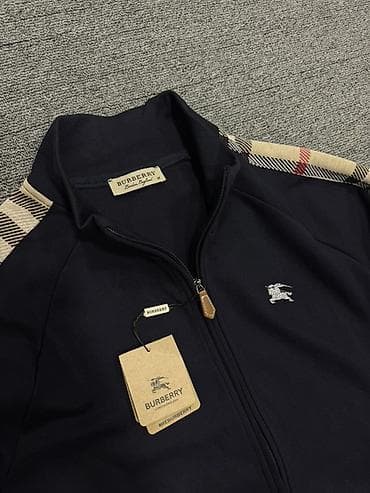 куртка барбери: Мужской спортивный костюм, M, Burberry, Новый, цвет - Черный, Самовывоз — 2