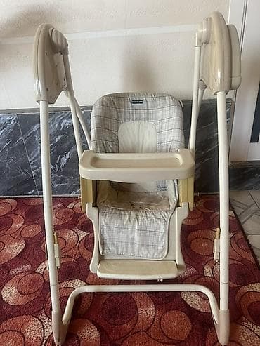 кийим илгич: Тамактандыруучу отургуч, Башка бренд, Металл, Отургучтун башка түрү, түсү - Саргыч боз — 1