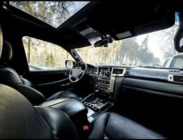 меняю на эстиму: Продаю Lexus LX 570 в хорошем состоянии юбилей Чёрный салон на чёрный — 8