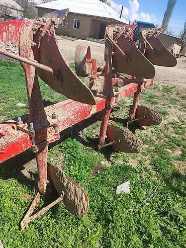 фреза на мотоблок: Оборотный навесной плуг для трактора - Конфигурация: 4-корпусный, с — 2