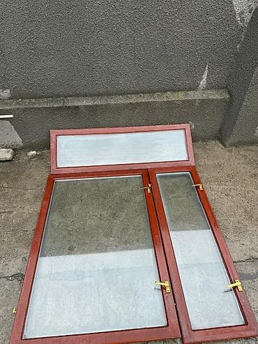 продаю транзбой: Деревянный оконный блок с фрамугой - Конструкция: трехсекционная — — 7